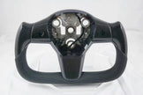 ApexTeslas Tesla Model Y Carbon Fiber Yoke Steering Wheel | Premium Performance Steering Wheel Upgrade