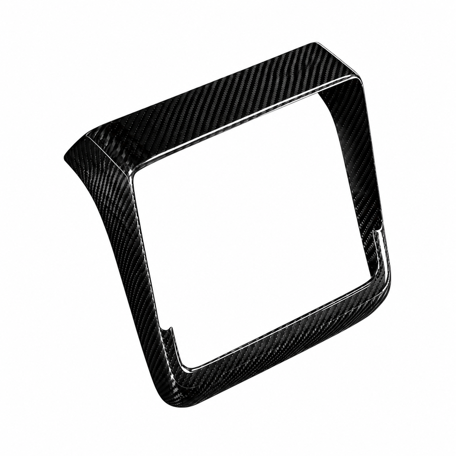 ApexTesla Tesla Model 3 Highland & Model Y Juniper Rear Display Frame Trim – Real Carbon Fiber