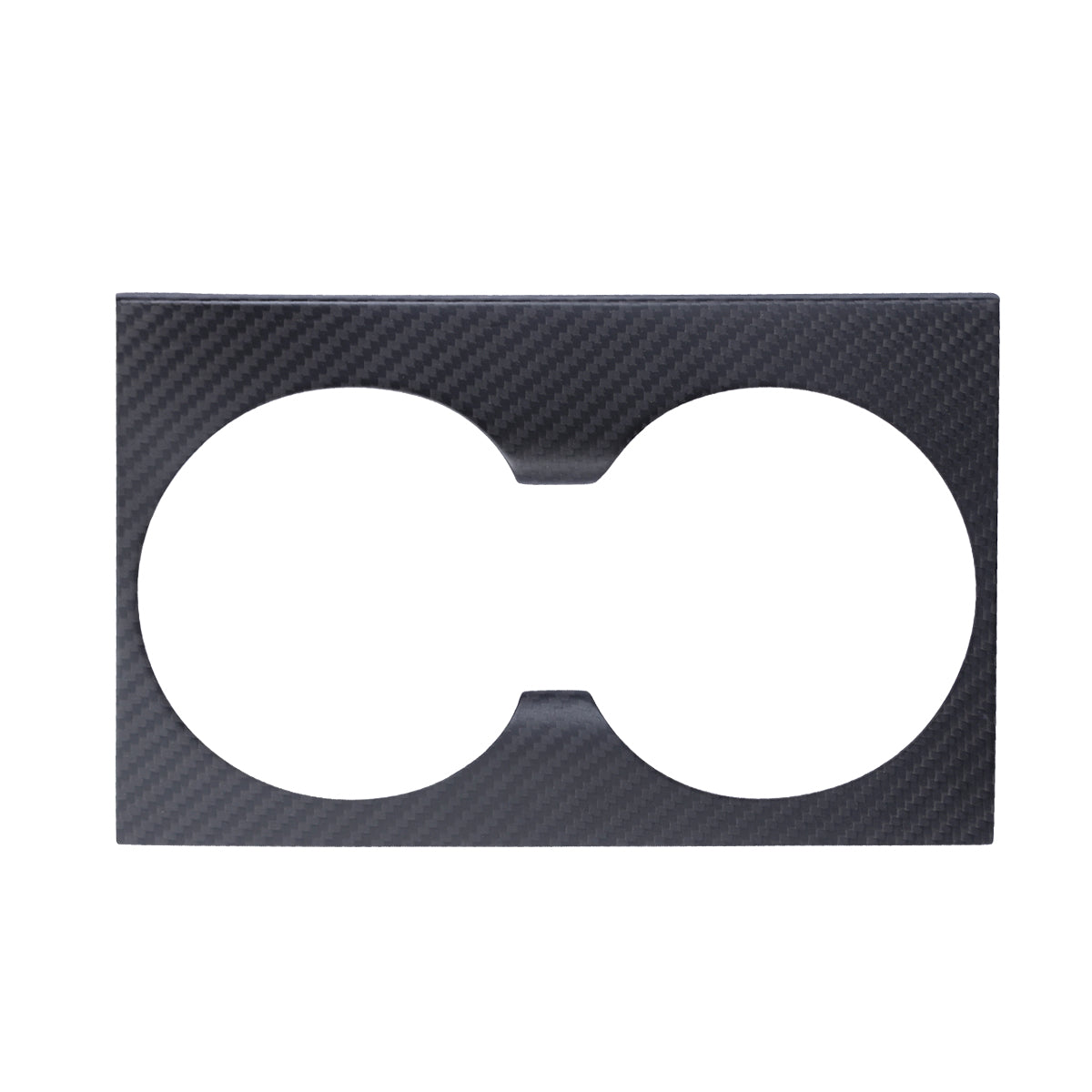 ApexTeslas Tesla Model Y Juniper 2025 Center Console Armrest Cup Holder Panel Cover Dry Carbon Fiber Interior