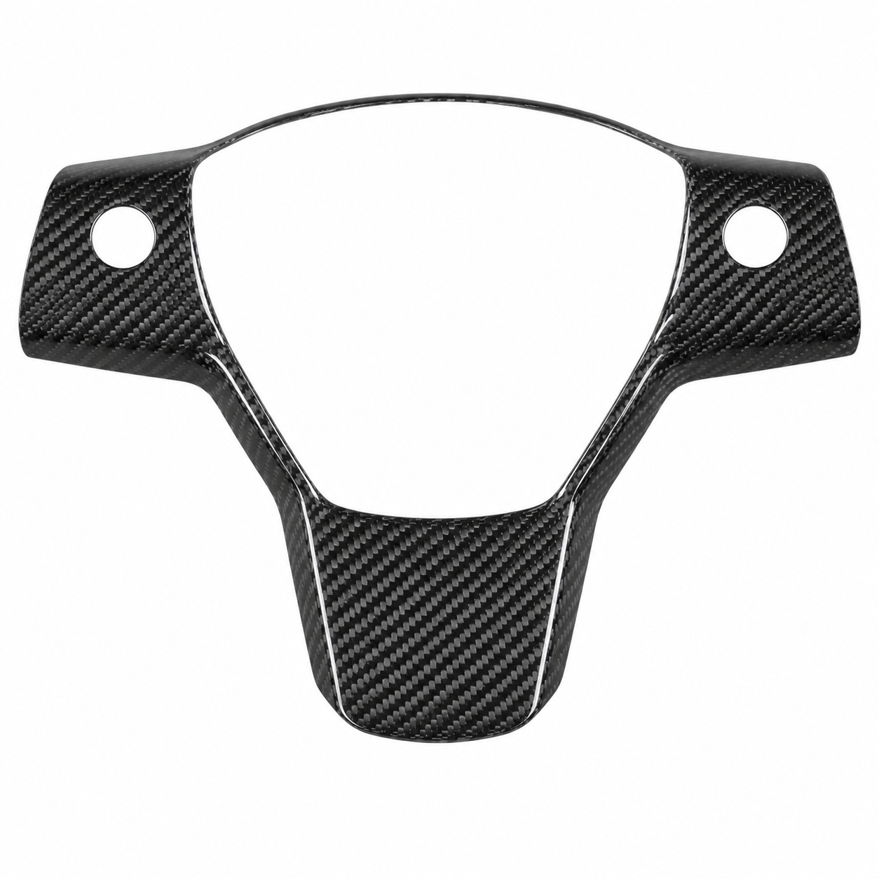 ApexTesla Tesla Model 3 Y 2019-2023 Full Steering Wheel Trim – Real Carbon Fiber