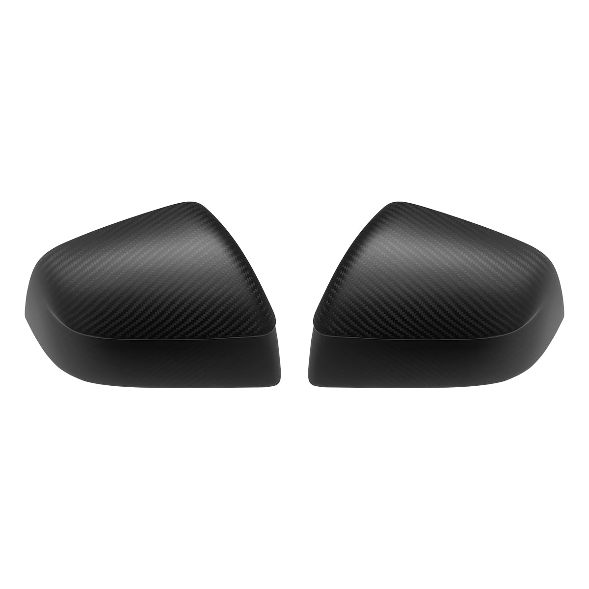 Tesla Model Y Standard Premium 2026 Rear Side View Mirror Covers Real Carbon Fiber