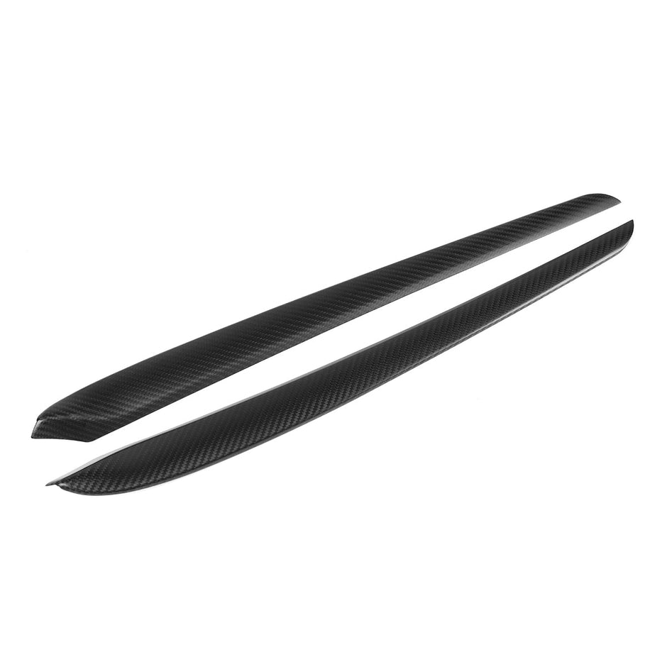 Tesla Model Y 3 2021-2023 Real Carbon Fiber Door Panel Cover Trim