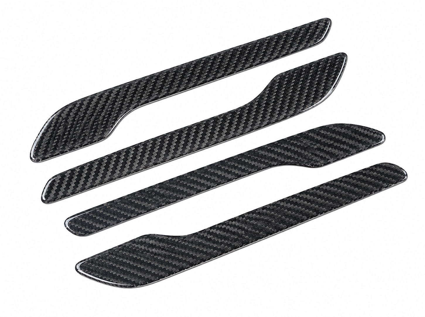 ApexTesla Tesla Model 3 Y Exterior Door Handle Cover Trim – Real Carbon Fiber