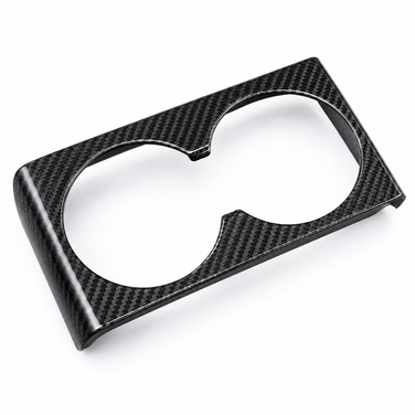 ApexTesla Tesla Model 3 Highland Rear Cup Holder Cover Trim – Real Carbon Fiber