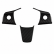 ApexTesla Tesla Model 3 Y 2019-2023 Steering Wheel Cover Trim – Real Carbon Fiber