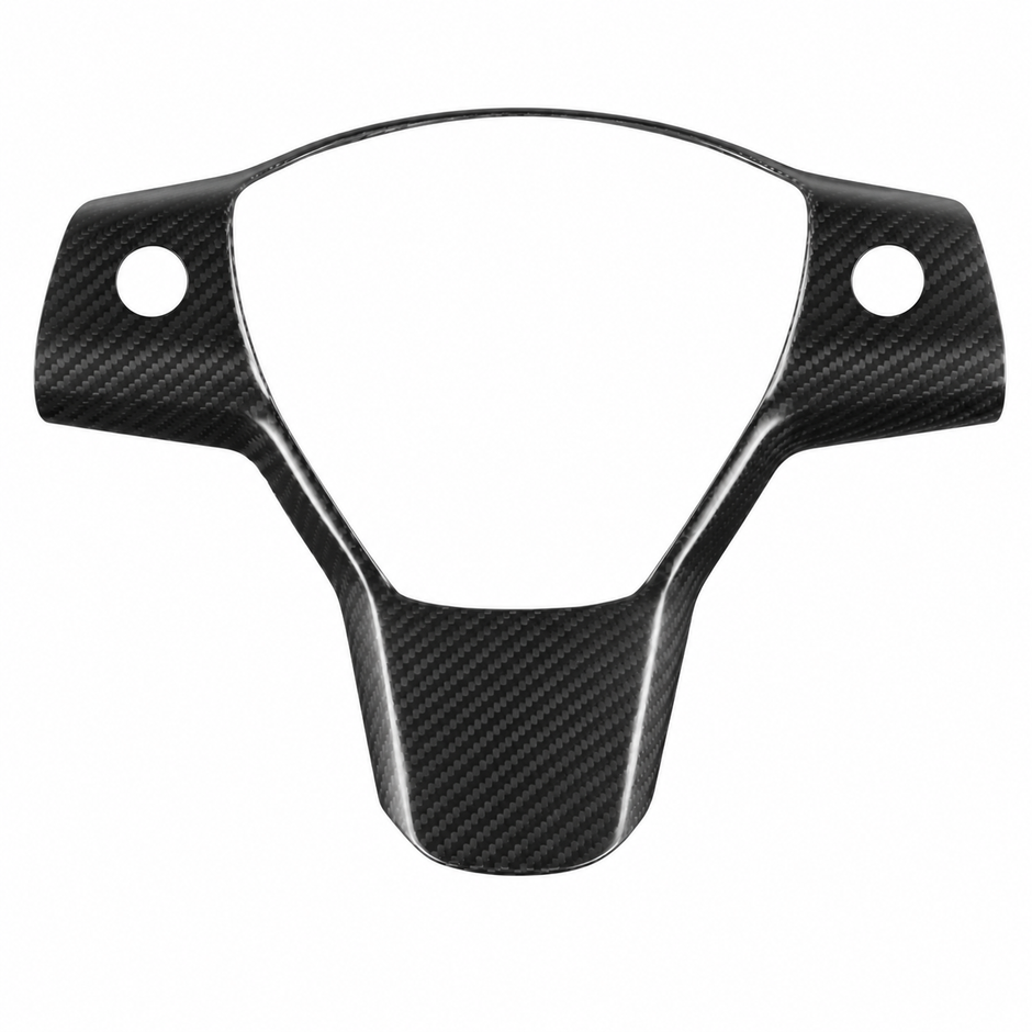 ApexTesla Tesla Model 3 Y 2019-2023 Full Steering Wheel Trim – Real Carbon Fiber