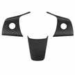 ApexTesla Tesla Model 3 Y 2019-2023 Steering Wheel Cover Trim – Real Carbon Fiber