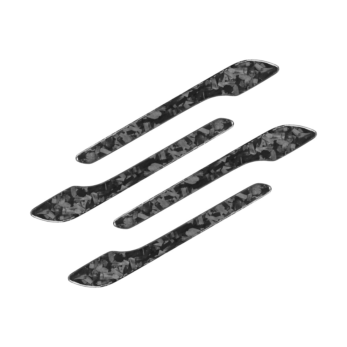 Tesla Model Y Juniper Standard Premium 2026 Outside Door Handle Panel Cover Dry Carbon Fiber