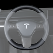 Tesla Model Y 3 2021-2023 Steering Wheel Cover Real Carbon Fiber