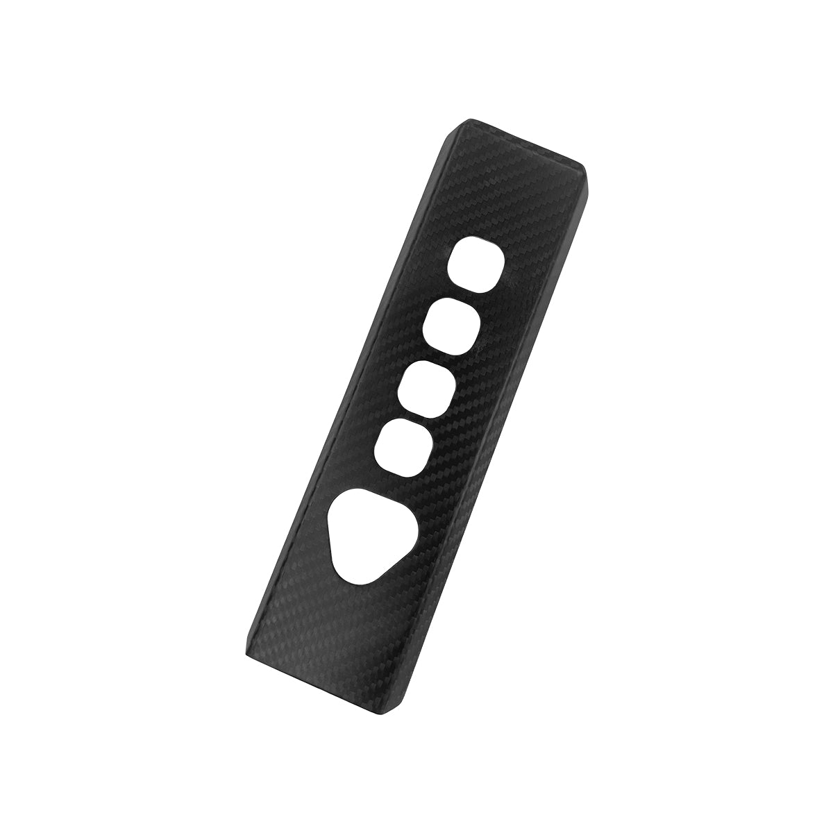 ApexTeslas Tesla Cybertruck Interior Hazard Light P R N D Switch Panel Cover Real Carbon Fiber