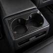 ApexTesla Tesla Model 3 Highland Rear Cup Holder Cover Trim – Real Carbon Fiber