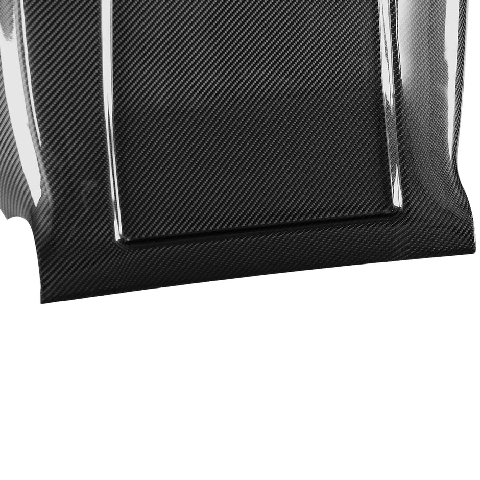 2021-2023 Tesla Model Y 3 Real Carbon Fiber Driver Seat Back Cover Replacement Style