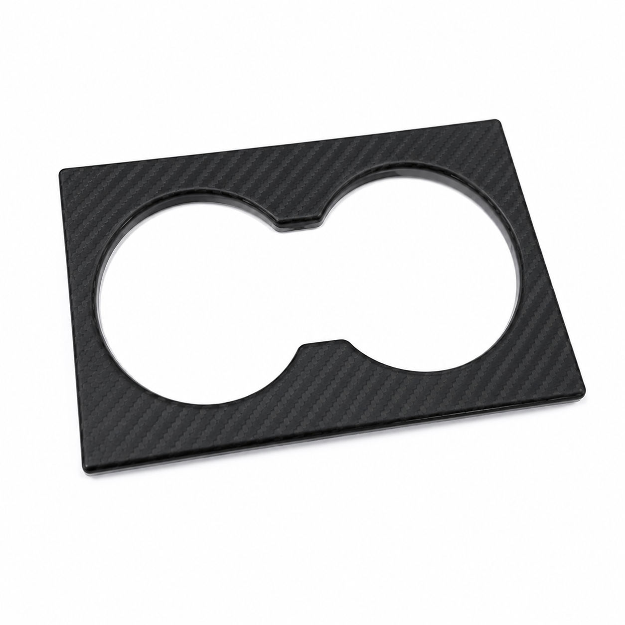 ApexTesla Tesla Model 3 Highland Front Cup Holder Cover Trim – Real Carbon Fiber