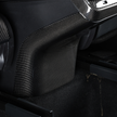 2021-2023 Tesla Model Y 3 Center Armrest Rear Seat Panel Anti-kick Cover Real Carbon Fiber