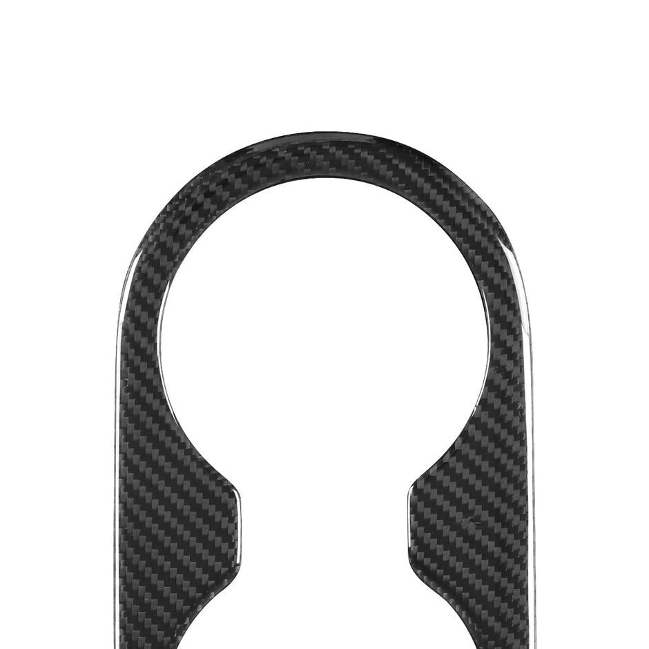 ApexTeslas Tesla Model Y Juniper 2025 Rear Seat Cup holder Panel Cover Dry Carbon Fiber Interior