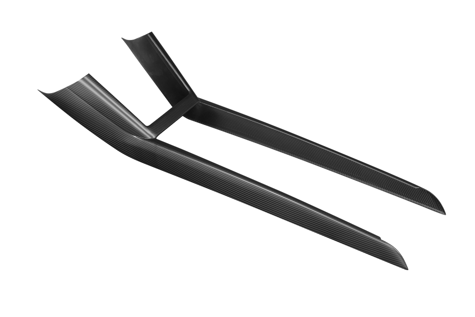 ApexTesla Tesla Model 3 Highland & Model Y Juniper Center Console Side Frame Trim – Real Carbon Fiber