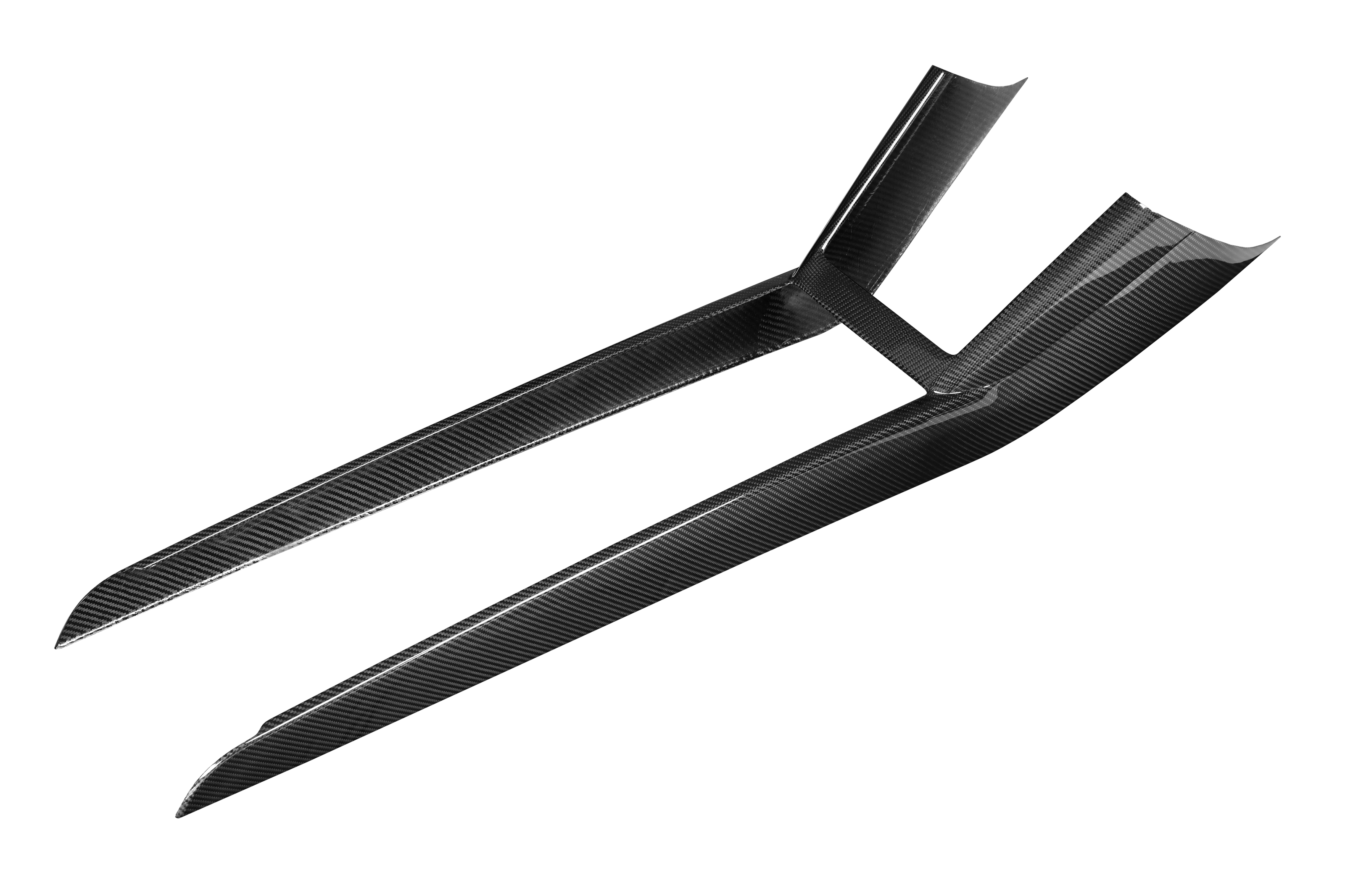 ApexTesla Tesla Model 3 Highland & Model Y Juniper Center Console Side Frame Trim – Real Carbon Fiber