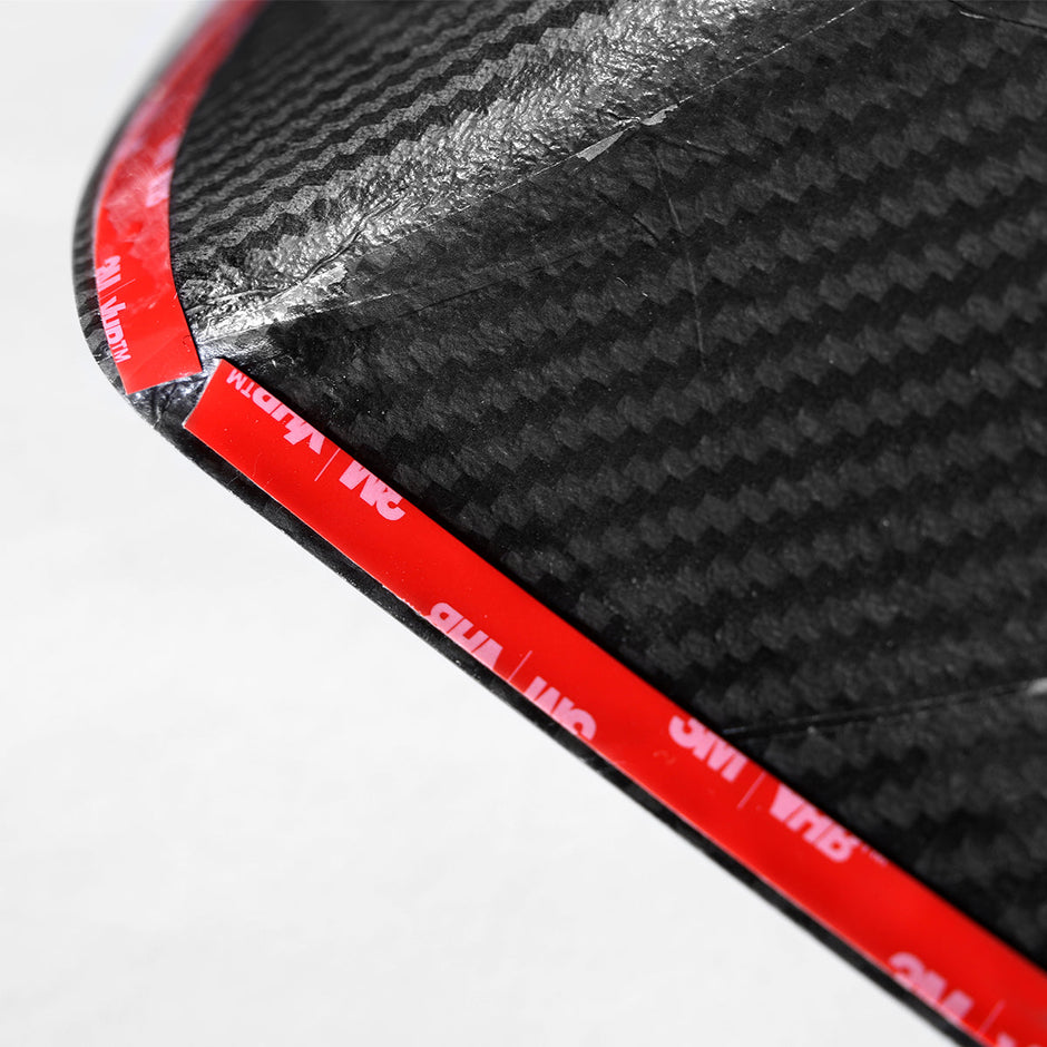Tesla Model Y 3 2021-2023 Real Carbon Fiber Rear Side View Mirror Covers
