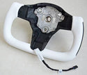 ApexTeslas Tesla Model Y Carbon Fiber Yoke Steering Wheel | Premium Performance Steering Wheel Upgrade