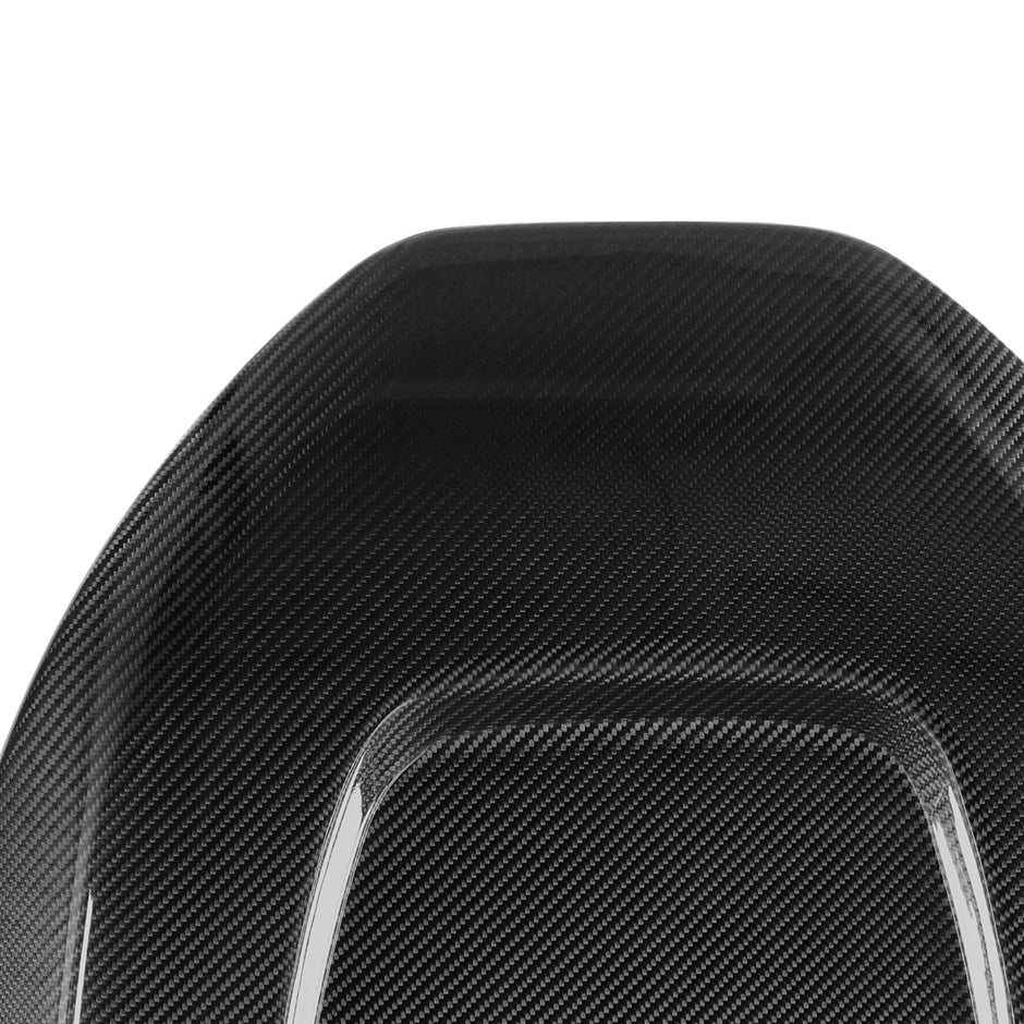 2021-2023 Tesla Model Y 3 Real Carbon Fiber Driver Seat Back Cover Replacement Style