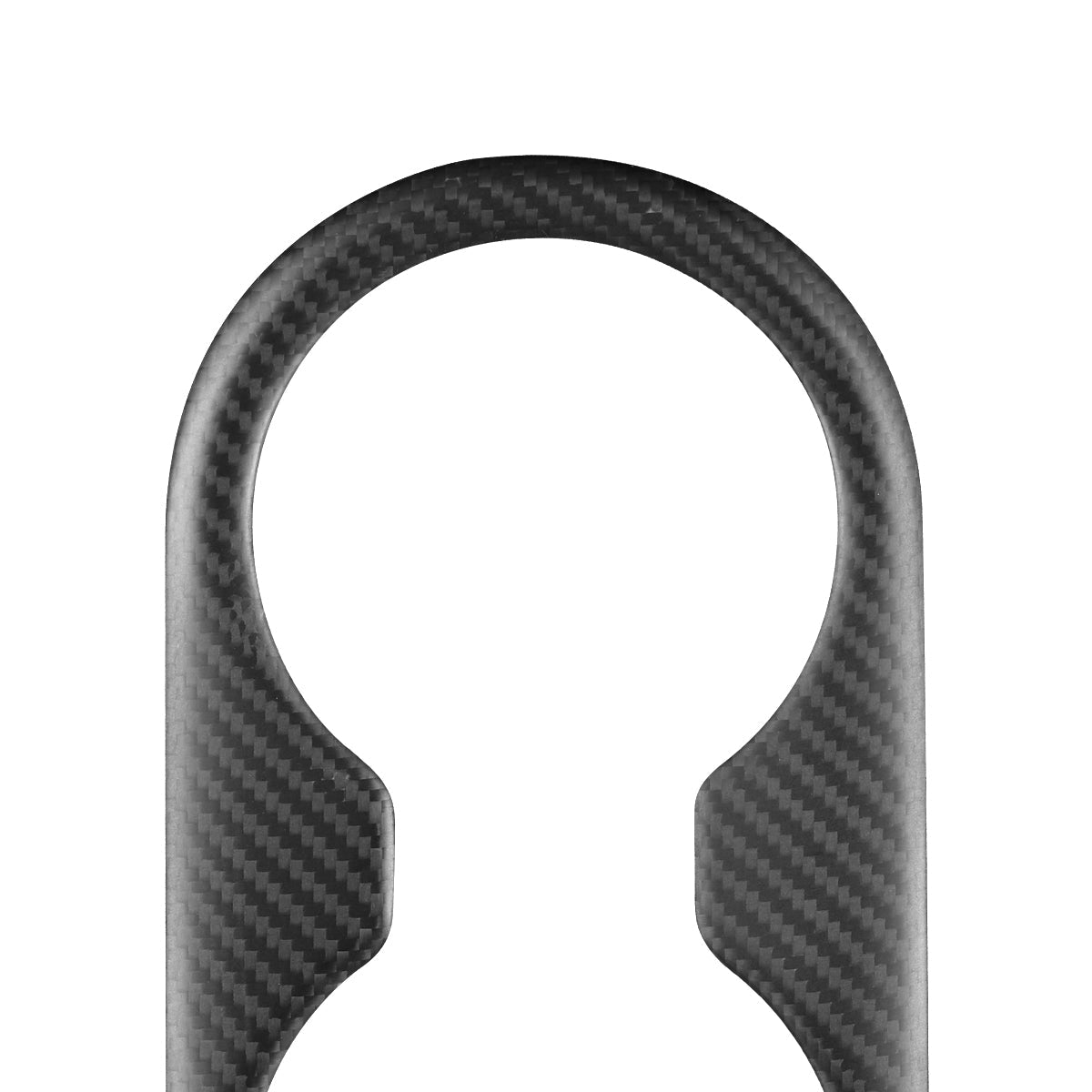 ApexTeslas Tesla Model Y Juniper 2025 Rear Seat Cup holder Panel Cover Dry Carbon Fiber Interior