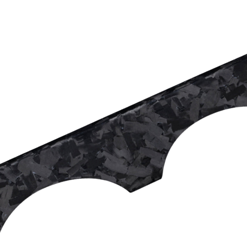 ApexTeslas Tesla Model Y Juniper 2025 Center Console Armrest Cup Holder Panel Cover Dry Carbon Fiber Interior
