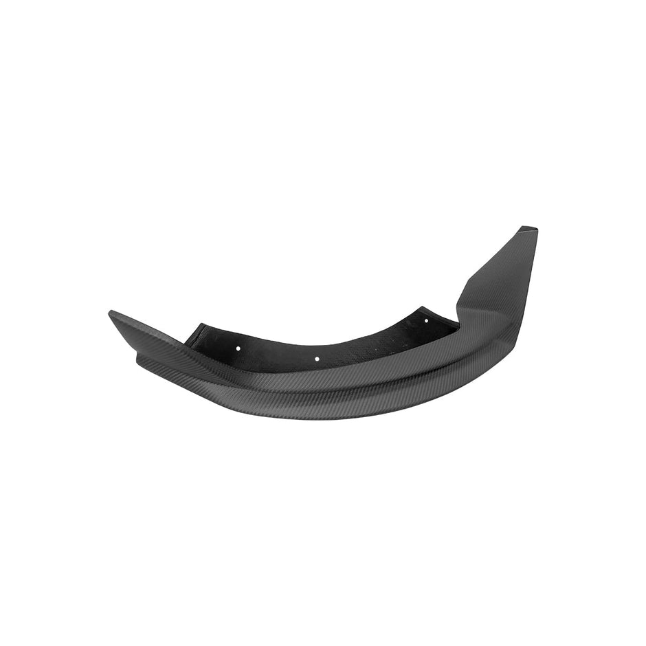 2025-2026 Tesla Model Y Juniper Premium Front Bumper Lip Spoiler Wet Carbon Fiber