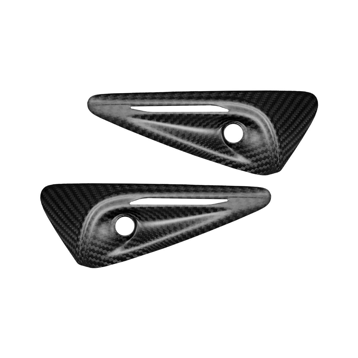 Tesla Model Y 3 2021-2023 Real Carbon Fiber Outside HW3.0 Side Camera Turn Signal Cover