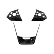 ApexTeslas Tesla Cybertruck Interior Steering Wheel Sticker Trim Real Carbon Fiber