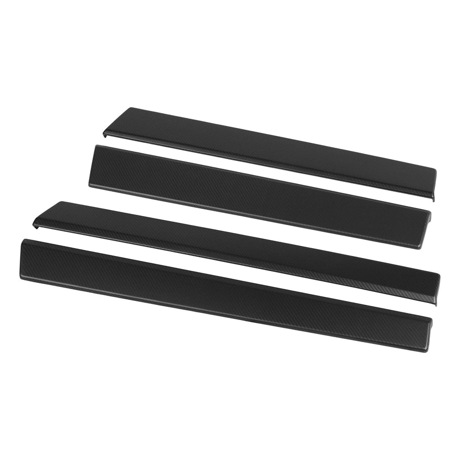ApexTeslas Tesla Cybertruck Interior Door Top Panel Cover Real Carbon Fiber