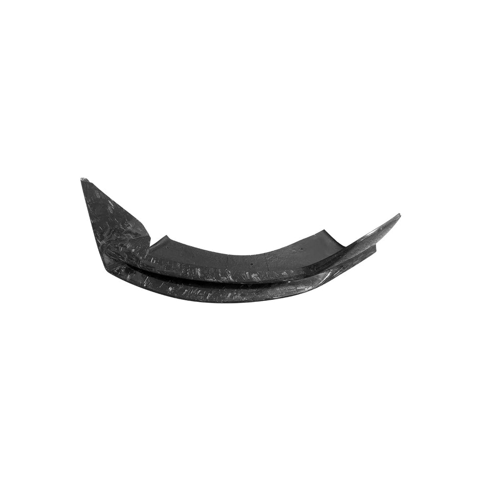 2025-2026 Tesla Model Y Juniper Premium Front Bumper Lip Spoiler Wet Carbon Fiber