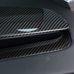 Tesla Model 3 Highland Dashboard Air Vents Low Panel Trim Real Carbon Fiber
