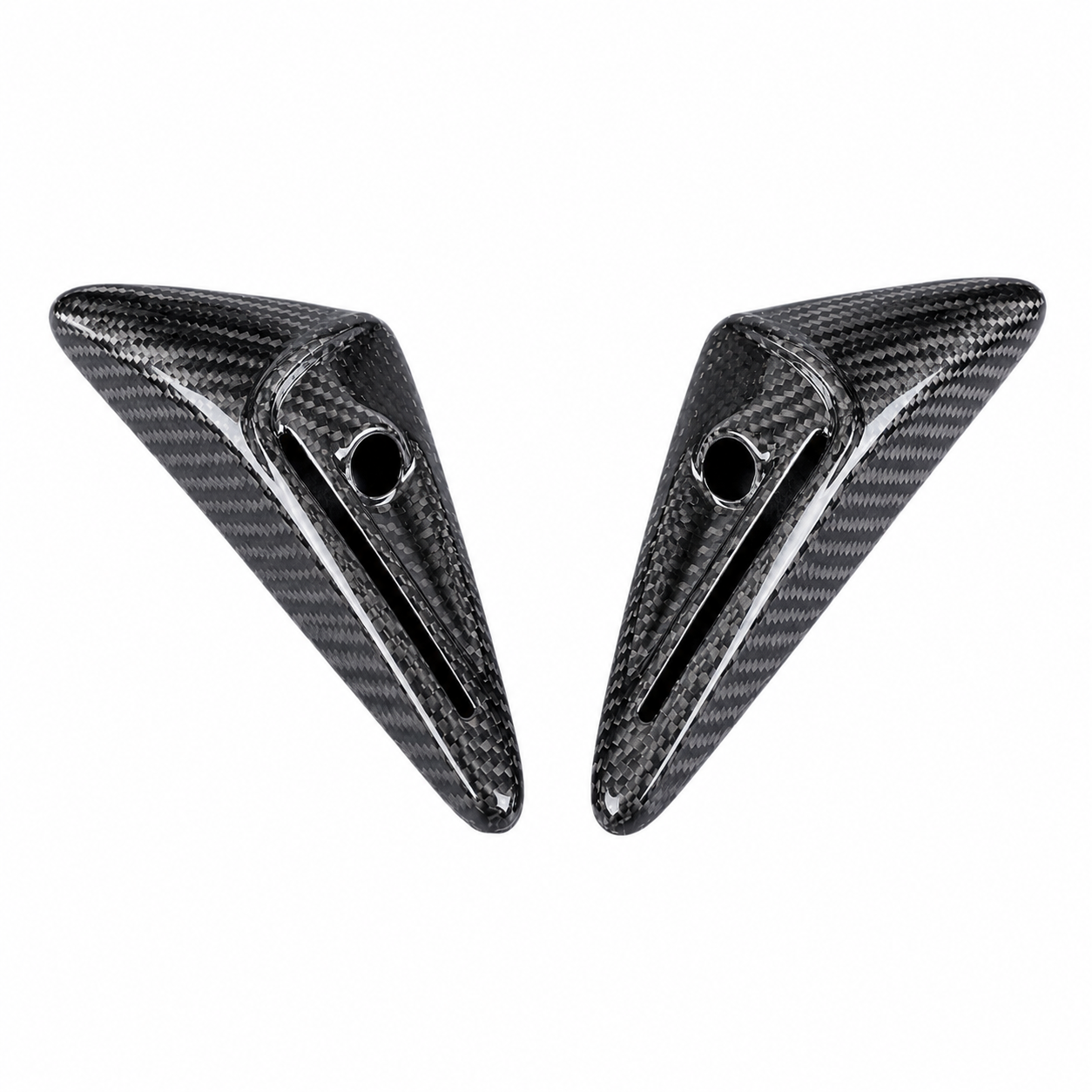 Carbon fiber full camera trim kit for Tesla Model 3 and Model Y