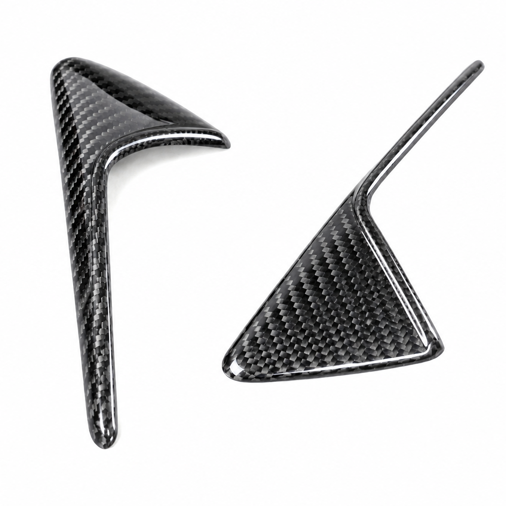 Carbon fiber sensor trim cover for Tesla Model 3 and Model Y interior
