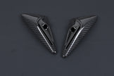 HW3.0 full camera cover trim in real carbon fiber for Tesla vehicles