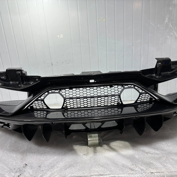 2019 Lamborghini Aventador SVJ Rear Bumper Lip Carbon fiber Replacement Style