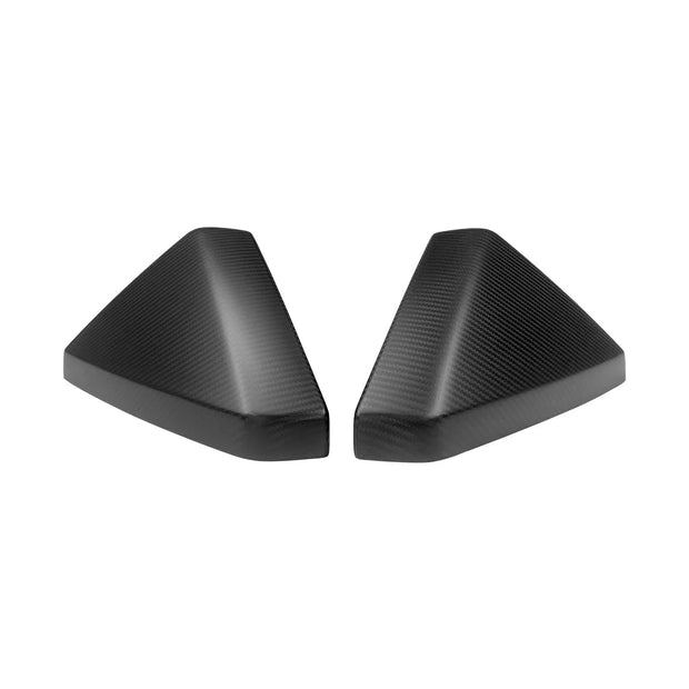 ApexTeslas Tesla Cybertruck Rear Side View Mirror Covers Real Carbon Fiber