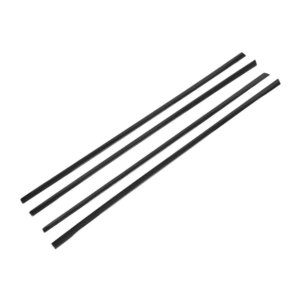 ApexTeslas Tesla Cybertruck Exterior Window Trim Real Carbon Fiber