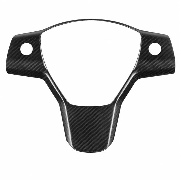 ApexTesla Tesla Model 3 Y 2019-2023 Full Steering Wheel Trim – Real Carbon Fiber