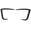 2025 Tesla Model Y Juniper Front Bumper Fog Lights Trim Real Carbon Fiber