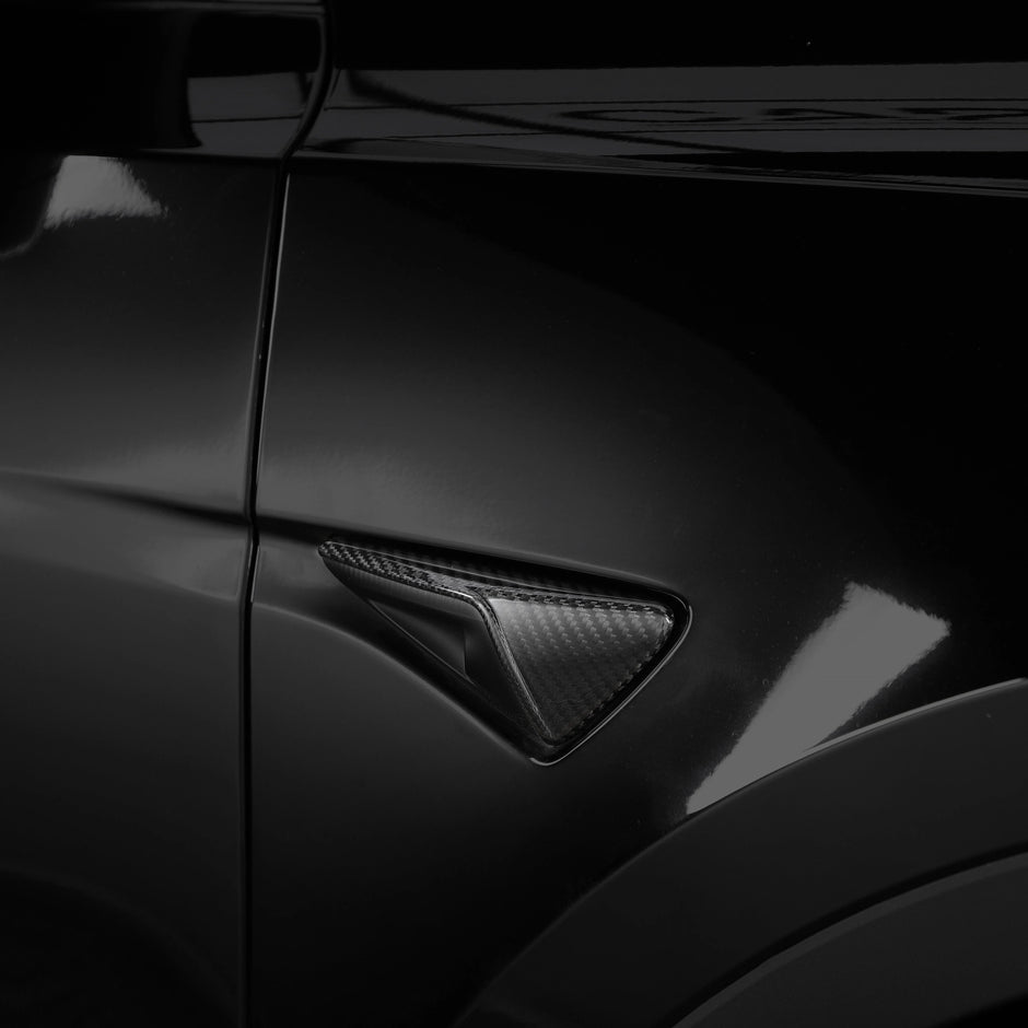 ApexTesla Tesla Model 3 Y 2021-2023 Camera Cover Trim HW3.0 – Real Carbon Fiber