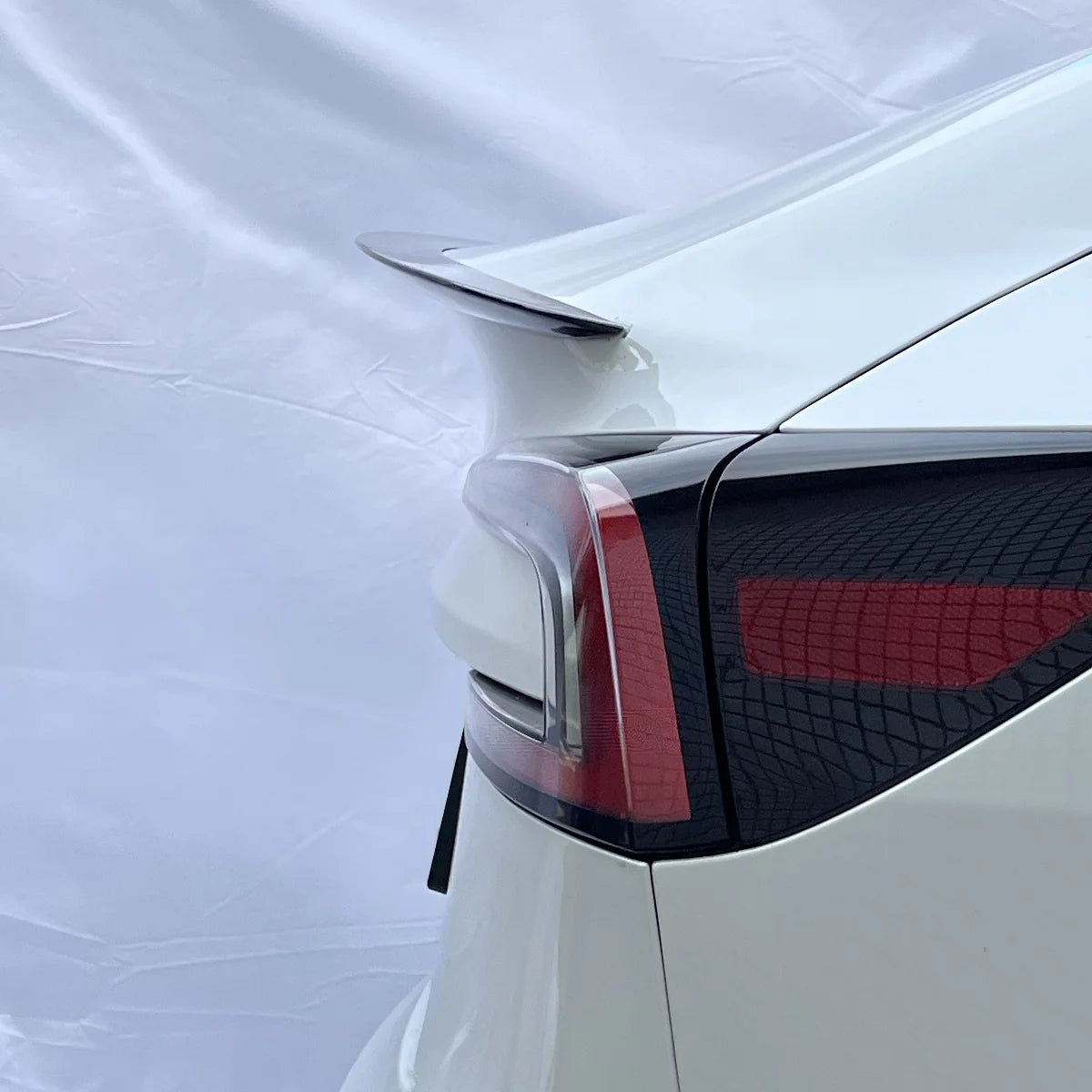 ApexTeslas Tesla Model 3 2024-2025 Highland Exterior Rear Trunk Spoiler Wing Real Carbon Fiber
