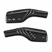 ApexTesla Tesla Model 3 Y 2019-2023 Shift Paddle Trim Textured Style – Real Carbon Fiber