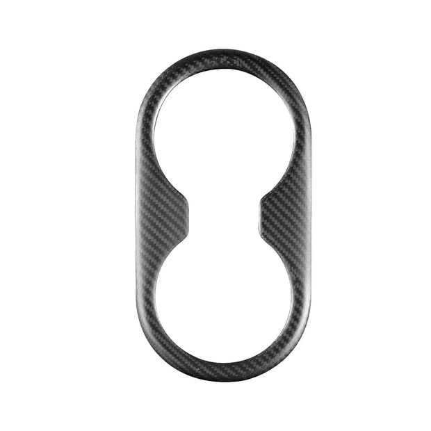 ApexTeslas Tesla Model Y Juniper 2025 Rear Seat Cup holder Panel Cover Dry Carbon Fiber Interior