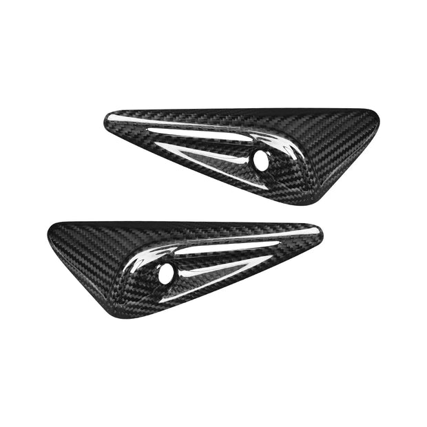 Tesla Model 3 Highland 2025 HW4.0 Outside Side Camera Turn Signal Cover Dry Carbon Fiber