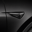 Real carbon fiber camera cover trim for Tesla Model 3 and Model Y