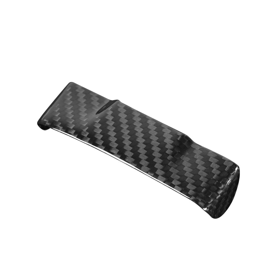 Real carbon fiber seat belt buckle cover for Tesla Model 3 interior