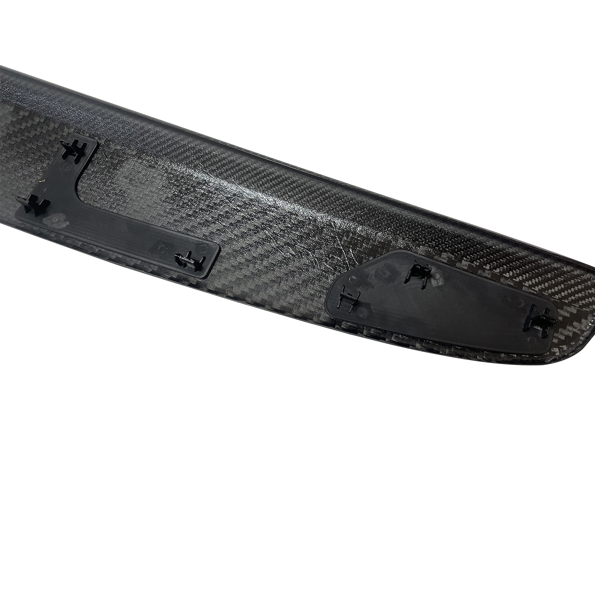 Replacement style dashboard cover for Tesla Model Y in real carbon fiber