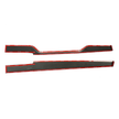 2022 Tesla Model S X Dashboard Panel Cover Trim Real Carbon Fiber