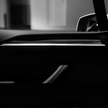 2022 Tesla Model X Door Panel Trim Cover Real Carbon Fiber